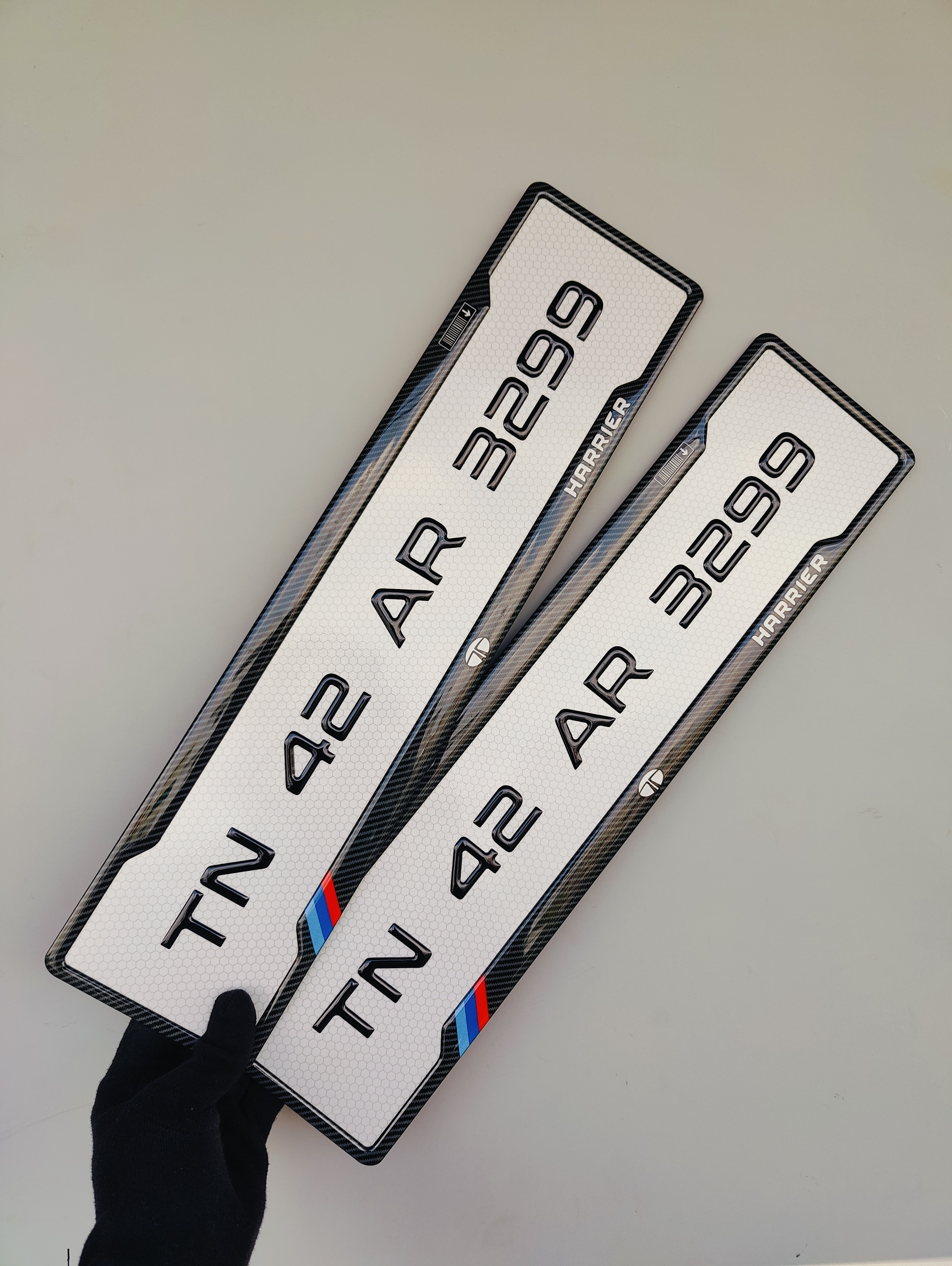 harrier gelnumberplates tamilnadu